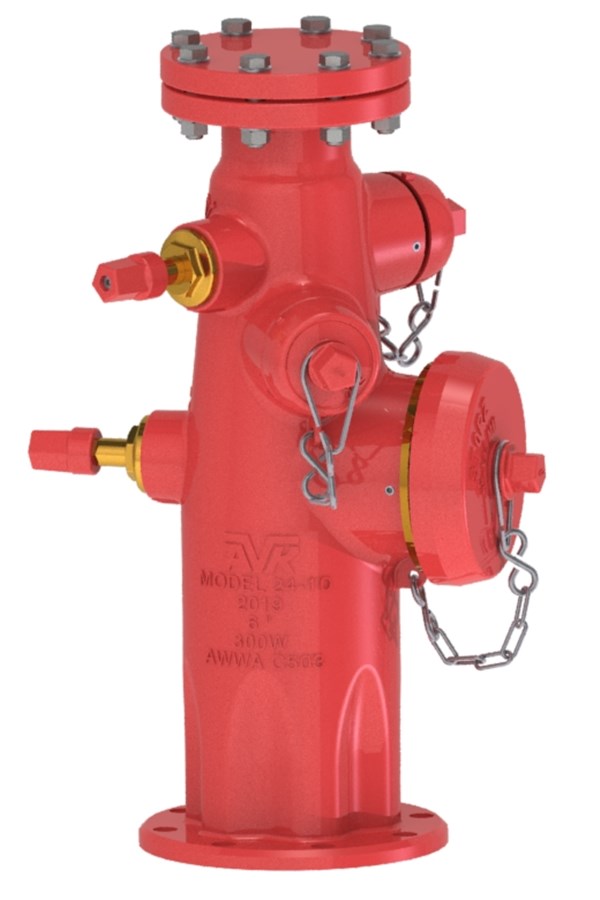 DI, 1 hose, 1 pumper, bayonet, monitor flange, red, for Saudi, 24/10